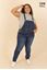 Picture of PLUS SIZE STRETCH DENIM OVERALL